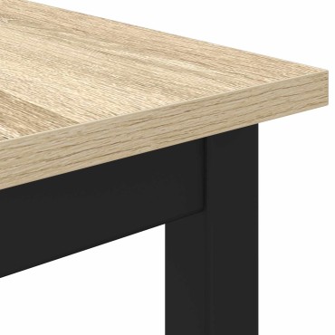 vidaXL Τραπεζαρίες 60x60x75cm Επεξεργασμένο Ξύλο Sonoma Δρυς