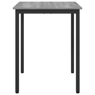 vidaXL Τραπεζαρίες 60x60x75cm Επεξεργασμένο Ξύλο Γκρι Sonoma