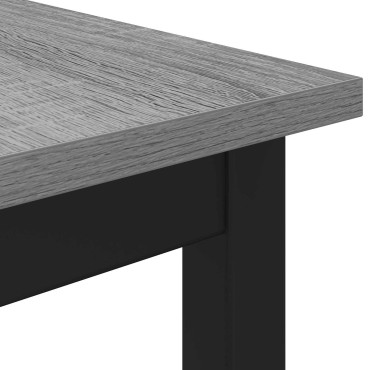 vidaXL Τραπεζαρίες 60x60x75cm Επεξεργασμένο Ξύλο Γκρι Sonoma
