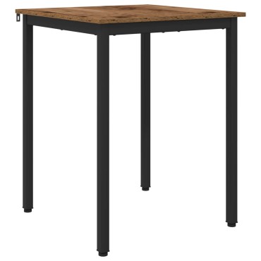 vidaXL Τραπεζαρίες 60x60x75cm Επεξεργασμένο Ξύλο Παλαιωμένο ξύλο