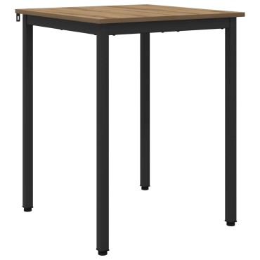 vidaXL Τραπεζαρίες 60x60x75cm Επεξεργασμένο Ξύλο Artisan Δρυς