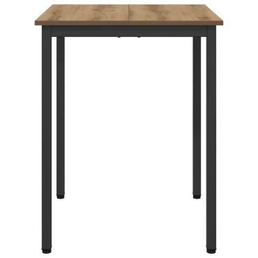 vidaXL Τραπεζαρίες 60x60x75cm Επεξεργασμένο Ξύλο Artisan Δρυς