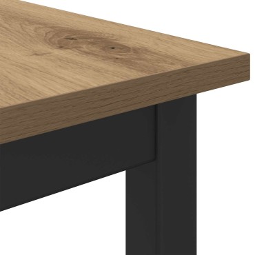 vidaXL Τραπεζαρίες 60x60x75cm Επεξεργασμένο Ξύλο Artisan Δρυς