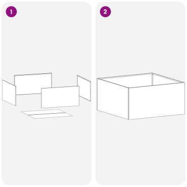 vidaXL Γλάστρα Κήπου Ασημί 60 x 60 x 30 cm Ανοξείδωτο Ατσάλι