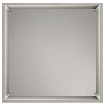 vidaXL Γλάστρα Κήπου 2 τμχ. Ασημί 40 x 40 x 50 cm Ανοξείδωτο Ατσάλι