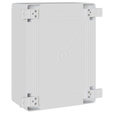 vidaXL Ντουλάπι Ελέγχου Γκρι 37 x 16,5 x 40 εκ ΑΒΣ Πλαστικό