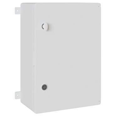 vidaXL Ντουλάπι Ελέγχου Γκρι 42 x 19,5 x 50 εκ ΑΒΣ Πλαστικό