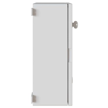 vidaXL Ντουλάπι Ελέγχου Γκρι 42 x 19,5 x 50 εκ ΑΒΣ Πλαστικό