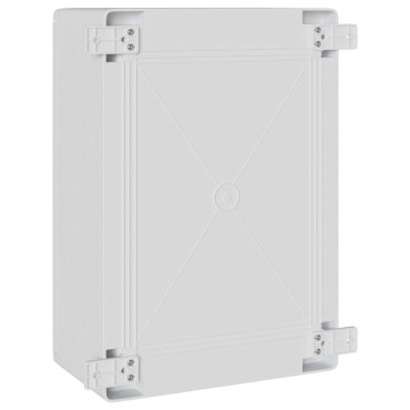vidaXL Ντουλάπι Ελέγχου Γκρι 42 x 19,5 x 50 εκ ΑΒΣ Πλαστικό