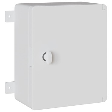 vidaXL Ντουλάπι Ελέγχου Γκρι 32 x 13 x 30 εκ ΑΒΣ Πλαστικό