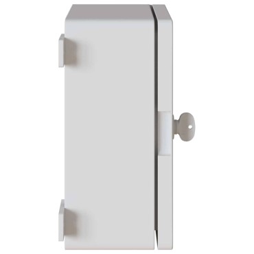 vidaXL Ντουλάπι Ελέγχου Γκρι 32 x 13 x 30 εκ ΑΒΣ Πλαστικό