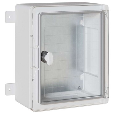 vidaXL Ντουλάπι Ελέγχου Γκρι 32 x 13 x 30 εκ ΑΒΣ Πλαστικό