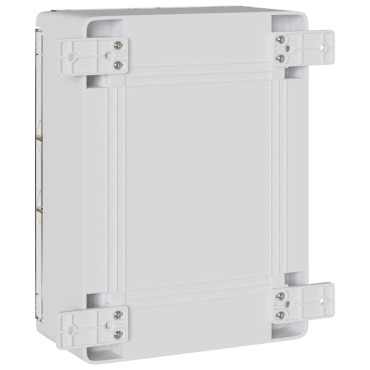 vidaXL Ντουλάπι Ελέγχου Γκρι 32 x 15 x 35 εκ ΑΒΣ Πλαστικό