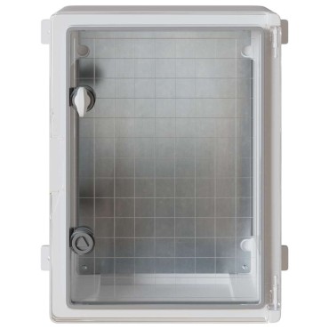 vidaXL Ντουλάπι Ελέγχου Γκρι 37 x 19,5 x 40 εκ ΑΒΣ Πλαστικό