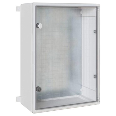 vidaXL Ντουλάπι Ελέγχου Γκρι 57 x 24,5 x 70 εκ ΑΒΣ Πλαστικό