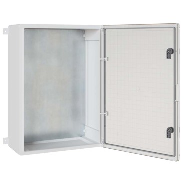 vidaXL Ντουλάπι Ελέγχου Γκρι 57 x 24,5 x 70 εκ ΑΒΣ Πλαστικό