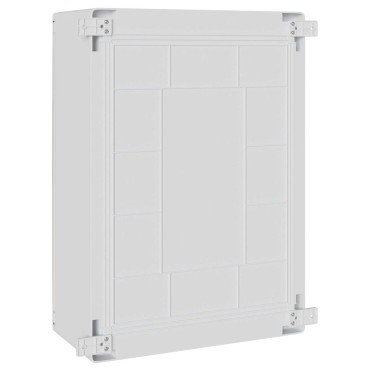 vidaXL Ντουλάπι Ελέγχου Γκρι 57 x 24,5 x 70 εκ ΑΒΣ Πλαστικό