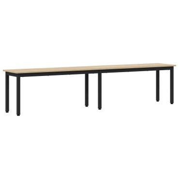 vidaXL παγκάκι Sonoma Δρυς 200x35x45cm Επεξεργασμένο Ξύλο