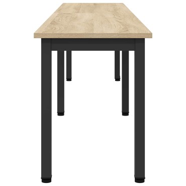 vidaXL παγκάκι Sonoma Δρυς 200x35x45cm Επεξεργασμένο Ξύλο