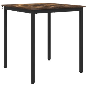 vidaXL Τραπεζαρίες 70x70x75cm Επεξεργασμένο Ξύλο τετράγωνο