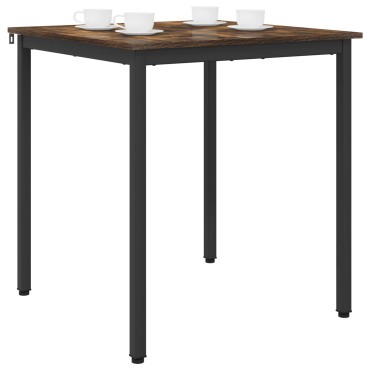 vidaXL Τραπεζαρίες 70x70x75cm Επεξεργασμένο Ξύλο τετράγωνο
