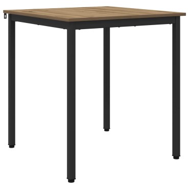 vidaXL Τραπεζαρίες 70x70x75cm Επεξεργασμένο Ξύλο Artisan Δρυς