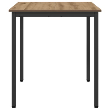 vidaXL Τραπεζαρίες 70x70x75cm Επεξεργασμένο Ξύλο Artisan Δρυς
