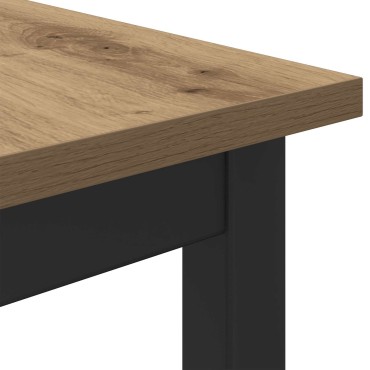 vidaXL Τραπεζαρίες 70x70x75cm Επεξεργασμένο Ξύλο Artisan Δρυς