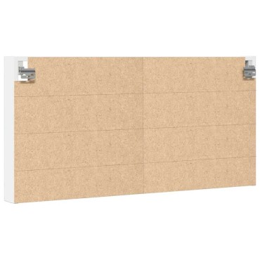 vidaXL Ραφιέρα Λευκή 100x8,5x50cm από Επεξεργασμένο Ξύλο 1 τεμ.