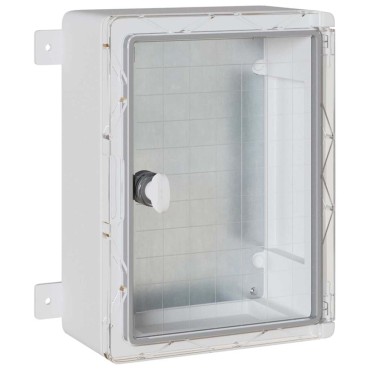 vidaXL Ντουλάπι Ελέγχου Γκρι 32 x 13 x 33 εκ ΑΒΣ Πλαστικό