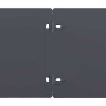 vidaXL Περίγραμμα γκαζόν 30 τμχ. 15 x 103 cm Ατσάλι Ανθρακί