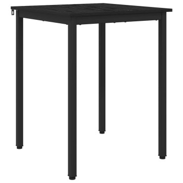 vidaXL Τραπεζαρίες 60x60x75cm Επεξεργασμένο Ξύλο Μαύρη Δρυς