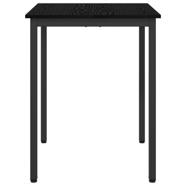 vidaXL Τραπεζαρίες 60x60x75cm Επεξεργασμένο Ξύλο Μαύρη Δρυς