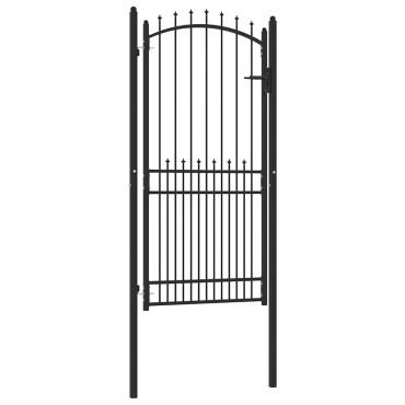 vidaXL Πύλη Φράχτη με Ακίδες EMMEN 104 x 147 cm Κλειδώσιμο