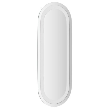 vidaXL Καθρέφτης μπάνιου LED Διαφανές 40 x 15 cm σκληρυμένο γυαλί