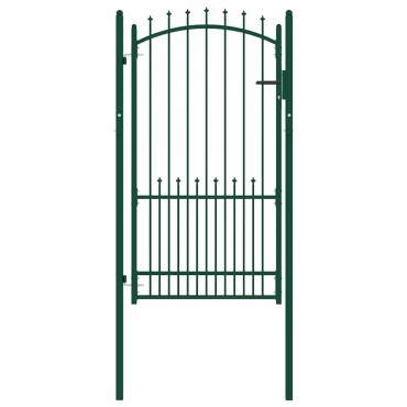 vidaXL Πύλη Φράχτη με Ακίδες EMMEN 100 x 175 cm