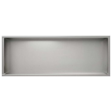 vidaXL Γλάστρα Κήπου 2 τμχ. Ασημί 80 x 30 x 49 εκ Ανοξείδωτο Ατσάλι