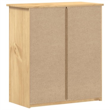 vidaXL Συρταριέρα Corona 80x40x89cm από Μασίφ Ξύλο Πεύκου