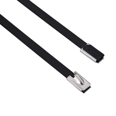 vidaXL Δέσιμο Καλωδίου 12 τμχ. 4,6 x 300 χιλ. Μαύρο