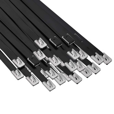 vidaXL Δέσιμο Καλωδίου 250 τμχ. 7,9 x 200 χιλ. Μαύρο
