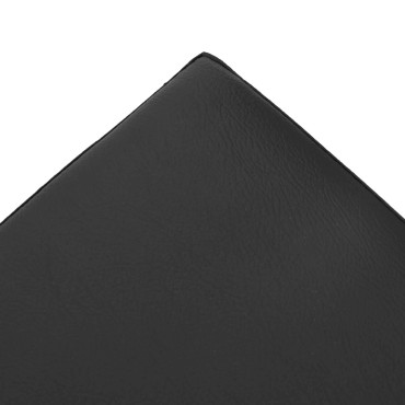 vidaXL Αναδιπλούμενος πάγκος αποθήκευσης Γκρι PVC 77x38x38cm