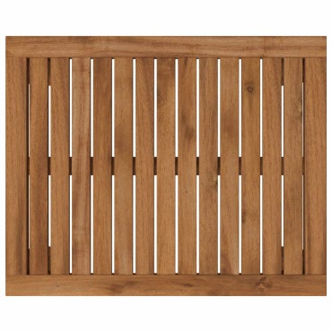 vidaXL Τραπεζάκι σαλονιού Φυσικό 49x60,5x36cm Στερεό Ξύλο Ακακίας 1 τεμ.