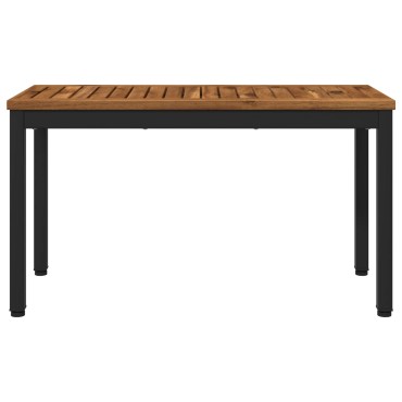 vidaXL Παγκάκι κήπου 80,5x35x45cm Στερεό Ξύλο Ακακίας Ορθογώνιος 1 τεμ.