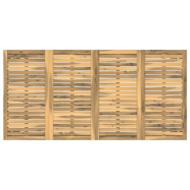 vidaXL Τραπέζι δείπνου κήπου Λευκό 147x88,5x75 εκ 1 τεμ.