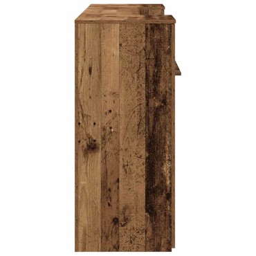 vidaXL Γραφείο υποδοχής Παλιό Ξύλο 200x50x103,5cm Επεξεργασμένο Ξύλο 1 τεμ.