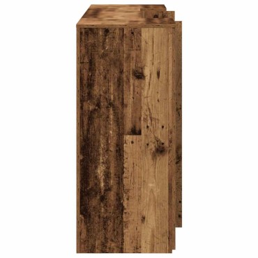 vidaXL Γραφείο υποδοχής Παλιό Ξύλο 200x50x103,5cm Επεξεργασμένο Ξύλο 1 τεμ.
