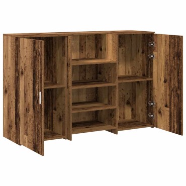 vidaXL Γραφείο υποδοχής Παλιό Ξύλο 155x50x103,5cm Επεξεργασμένο Ξύλο 1 τεμ.