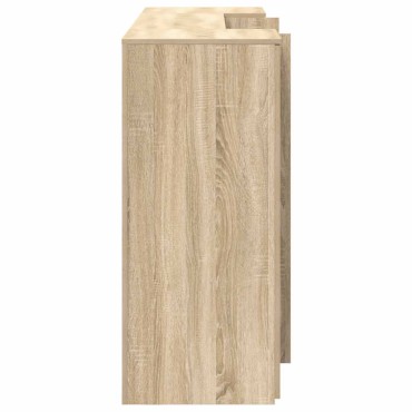 vidaXL Γραφείο υποδοχής Sonoma Δρυς 200x50x103,5cm Επεξεργασμένο Ξύλο 1 τεμ.