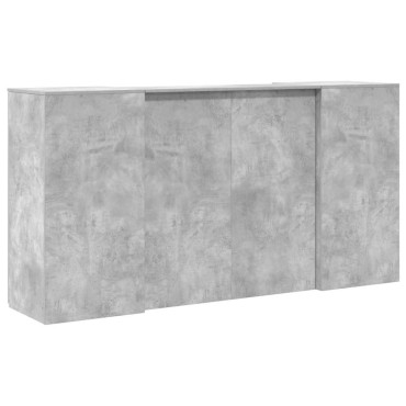 vidaXL Γραφείο υποδοχής 200x50x103,5cm Επεξεργασμένο Ξύλο 1 τεμ.