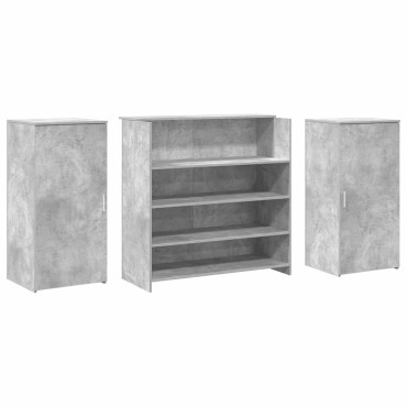 vidaXL Γραφείο υποδοχής 200x50x103,5cm Επεξεργασμένο Ξύλο 1 τεμ.